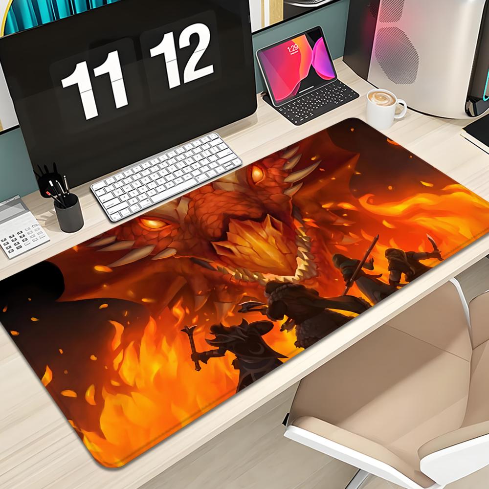 Gaming Keyboard Typewriter - Tappetino per mouse Game D-Dungeons D-Dragons