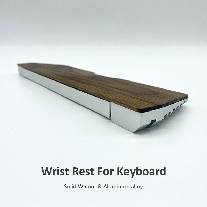 Gaming Keyboard Ergonomics - Poggiapolsi Kashcy in legno massello di