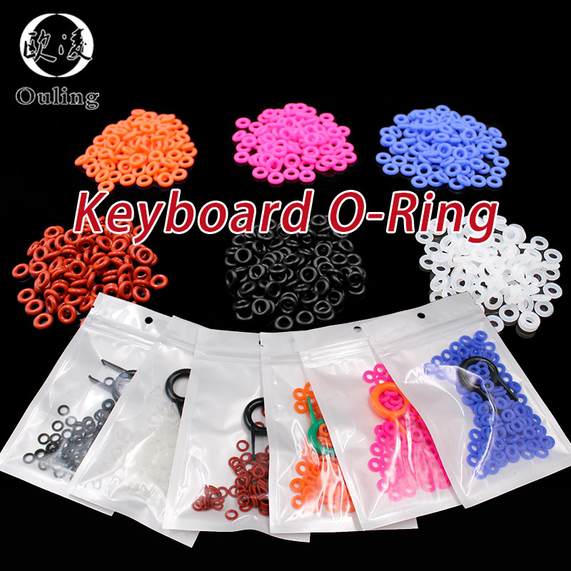 Keycap Puller Ring - 125 Pezzi O-Ring per Tastiera, Guarnizioni