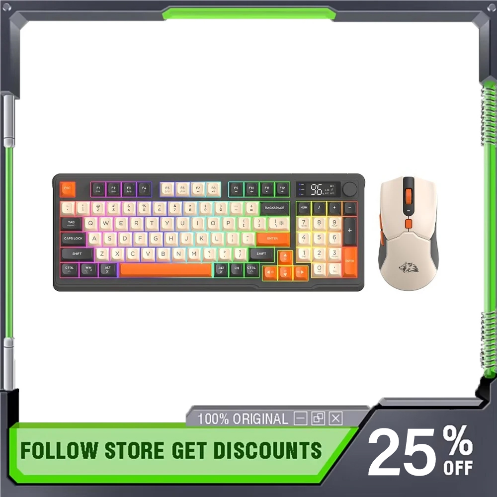 Gaming Keyboard And Mouse For Xbox - Set Tastiera Meccanica Wireless Bluetooth FreeWolf