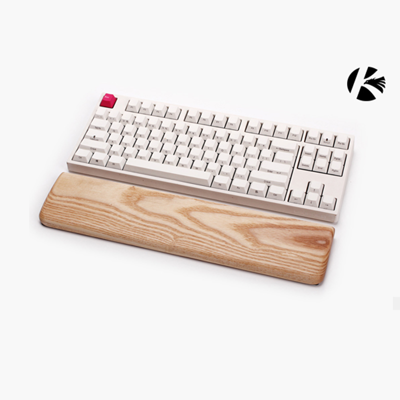 Gaming Keyboard Ergonomics - Poggiapolsi in legno massello Kashcy per