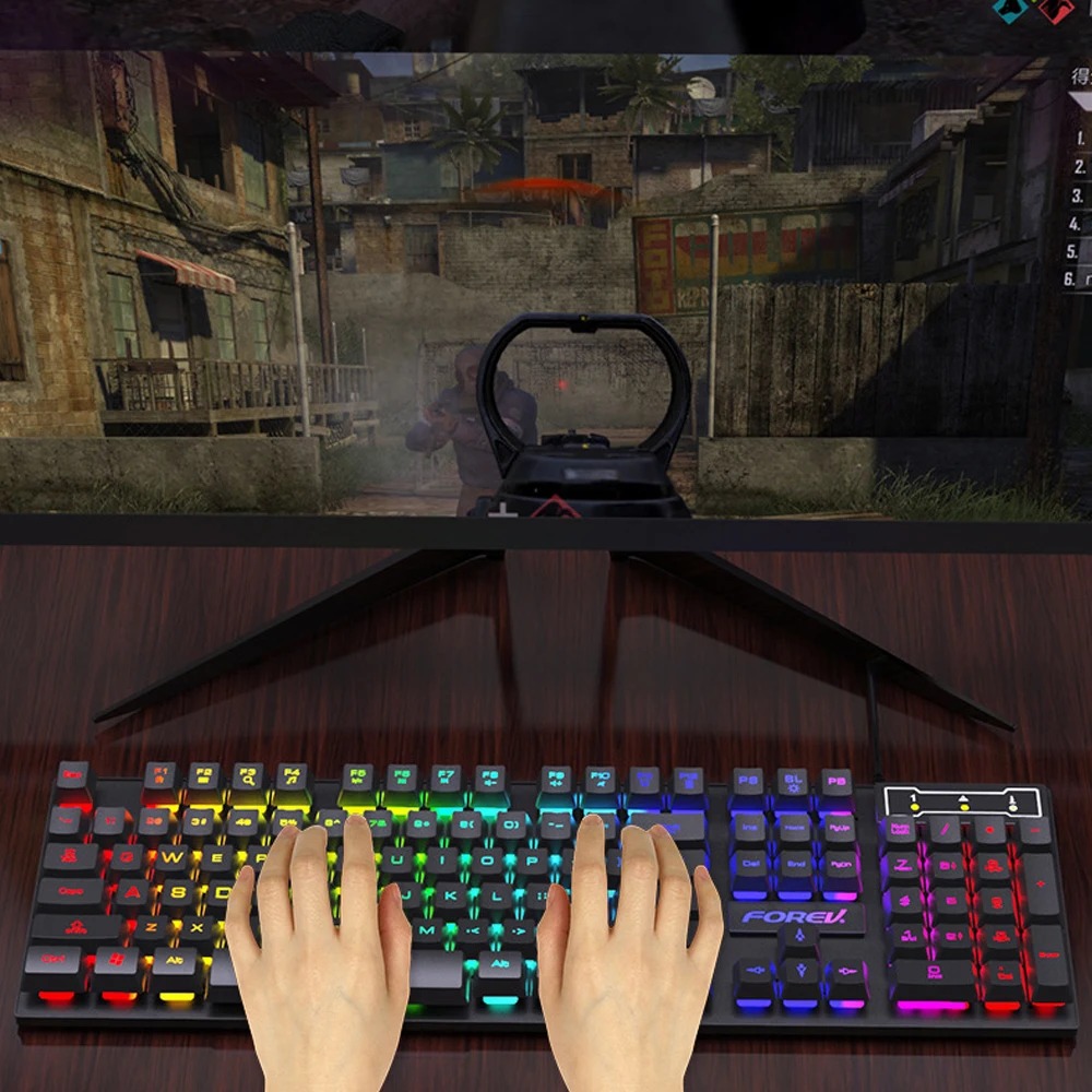 Tastiera Cablata 104 Tasti RGB - Gaming Keyboard And Mouse For Xbox recensione e prezzo