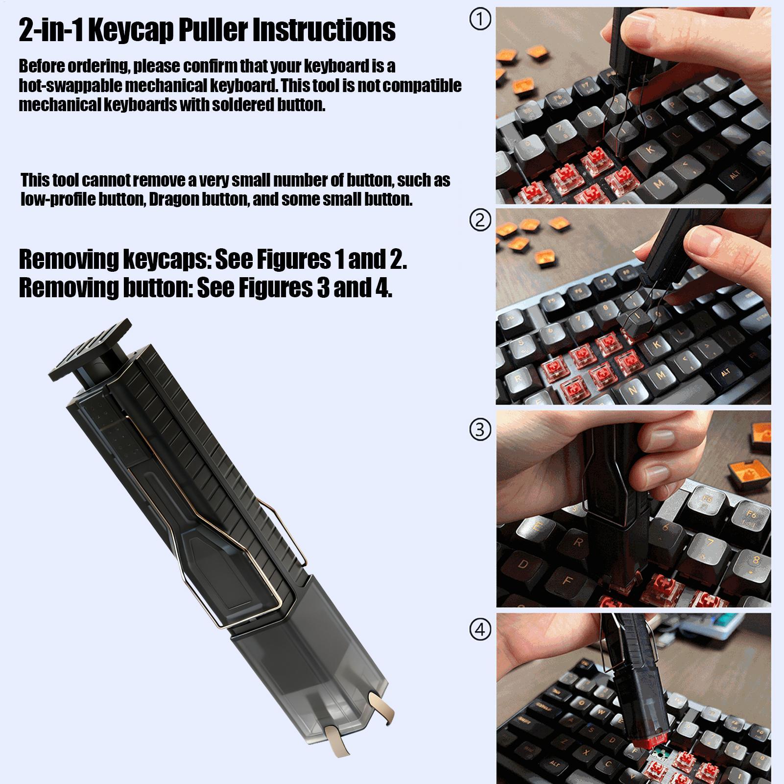 Estrattore per tastiera 2 in 1 - Keycap Puller Ring recensione e prezzo