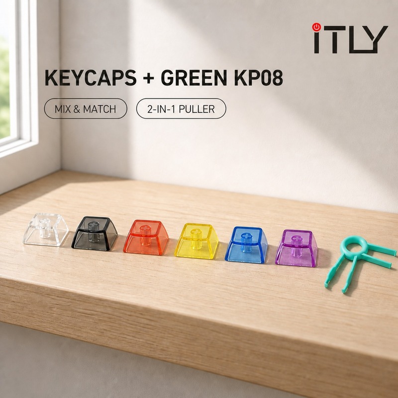 iTLY Tasti Quadrati Trasparent - Keycap Puller Ring recensione e prezzo