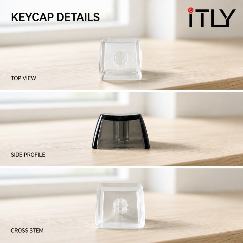 iTLY Tasti Quadrati Trasparent - Keycap Puller Ring recensione e prezzo