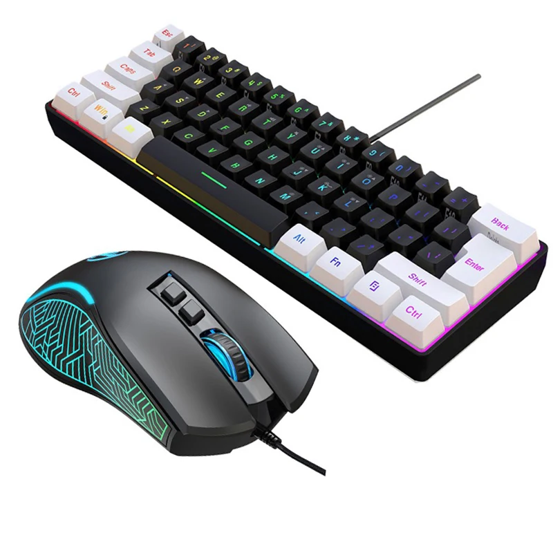 Kit Combo Tastiera e Mouse 60% - Gaming Keyboard Mouse Set recensione e prezzo