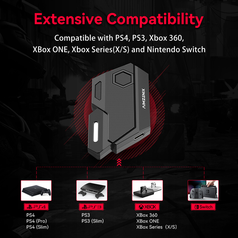Convertitore per Console di Gi - Gaming Keyboard And Mouse For Xbox recensione e prezzo