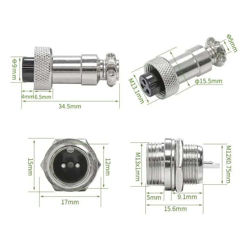 10 pezzi connettore circolare  - Aviator Connector Kit recensione e prezzo