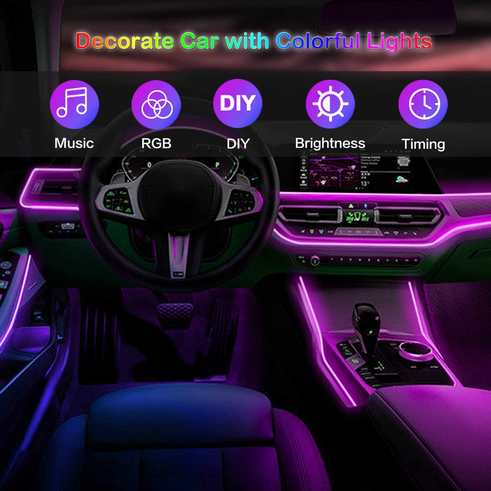 Luci di striscia ambientali pe - Rgb Underglow Strip recensione e prezzo
