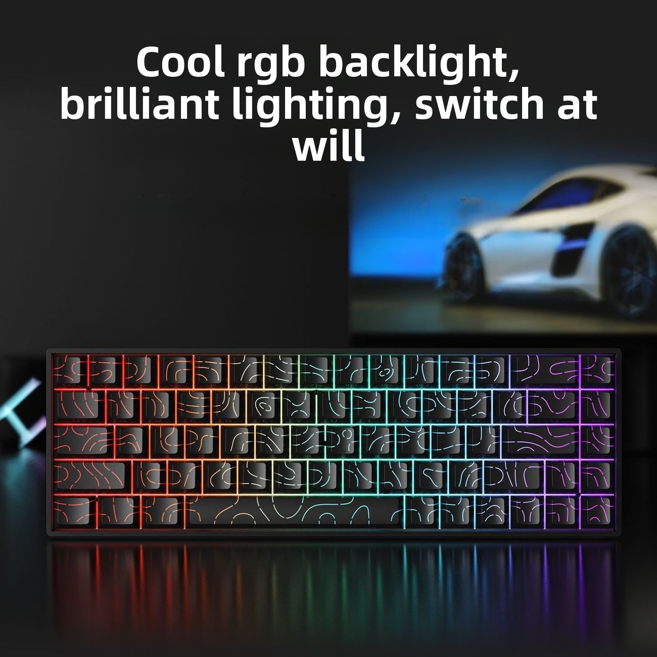 Tastiera Meccanica Wireless 60 - Keyboard Gaming Blue Switch recensione e prezzo