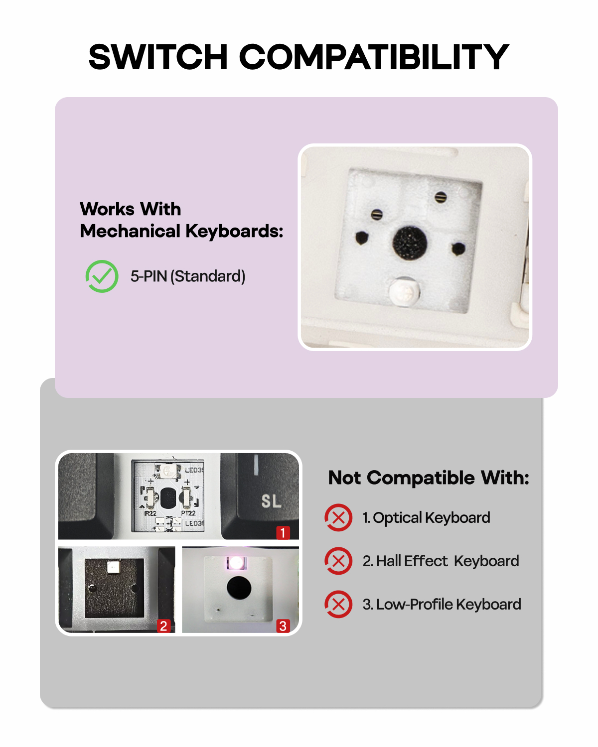 Set di 100 Switch Tattili Sile - Mechanical Switch Tester recensione e prezzo