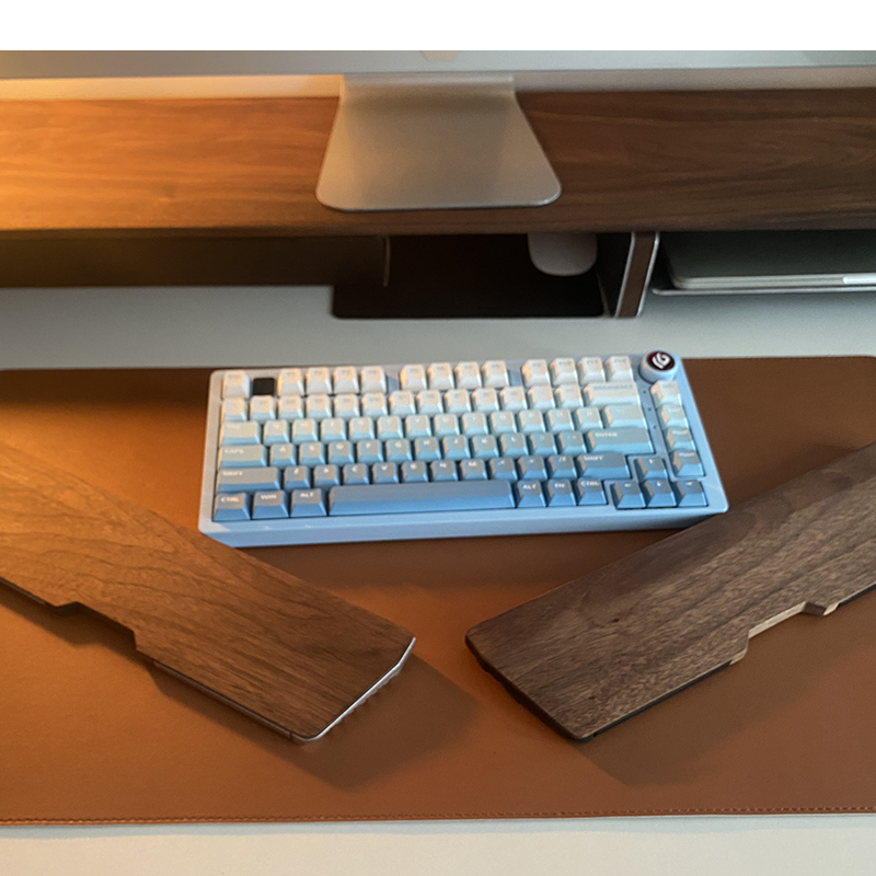 Poggiapolsi Kashcy in legno ma - Gaming Keyboard Ergonomics recensione e prezzo
