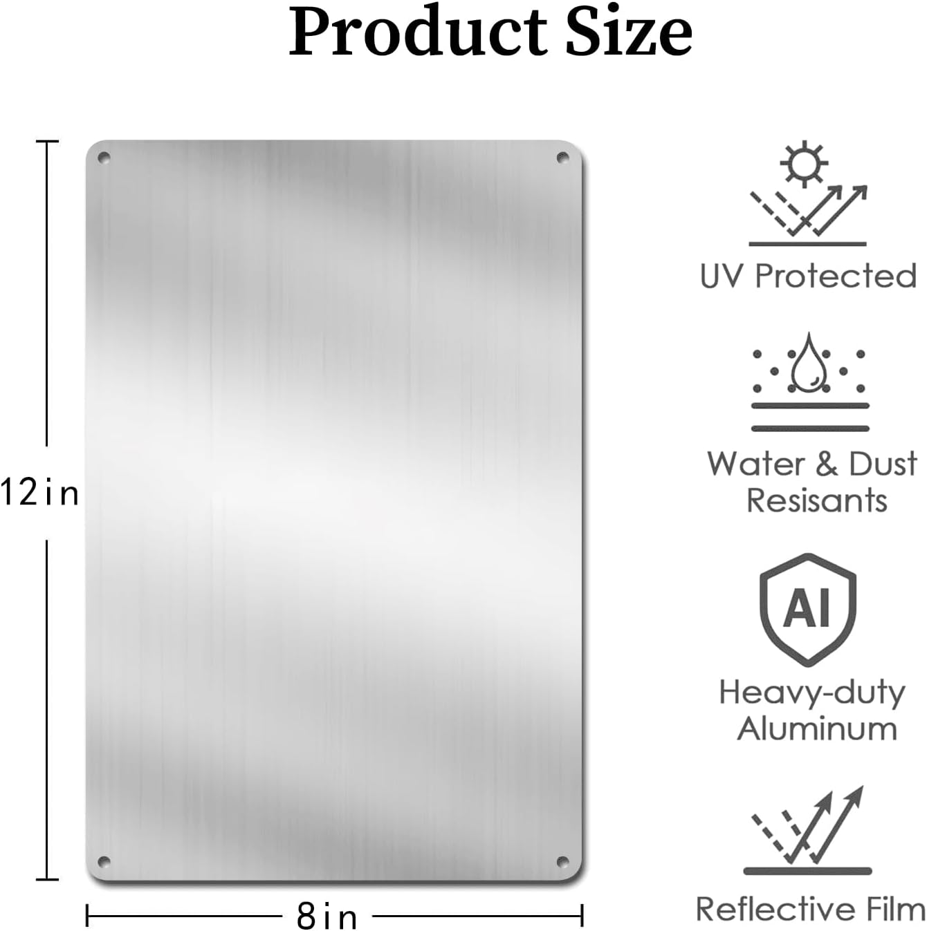 1 targa in metallo con poster  - Brass Weight Plate recensione e prezzo