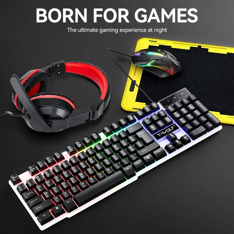 NUOVO Set Gaming 4 in 1 con Ta - Gaming Keyboard Mouse Set recensione e prezzo