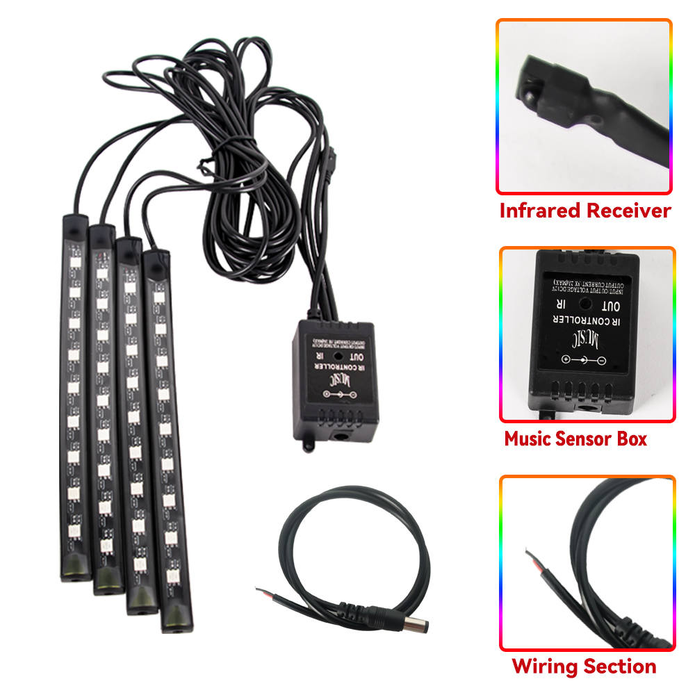 LED per moto, auto, atmosfera, - Rgb Underglow Strip recensione e prezzo