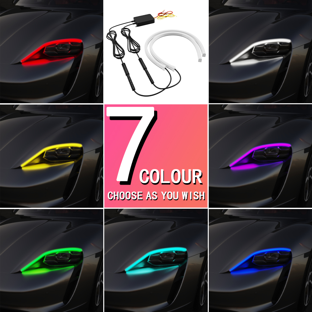 2 Pezzi Luci Diurne a LED per  - Rgb Underglow Strip recensione e prezzo