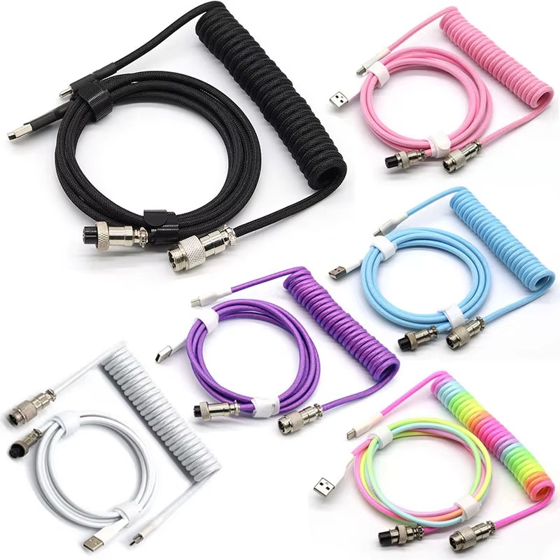 Cavo USB Type-C a spirale per  - Gaming Keyboard Types recensione e prezzo