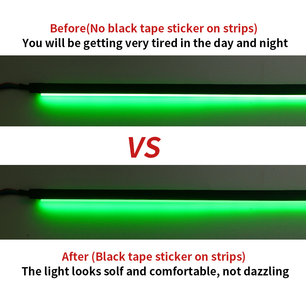 25 M/Rotolo Nastro Adesivo Ner - Rgb Underglow Strip recensione e prezzo