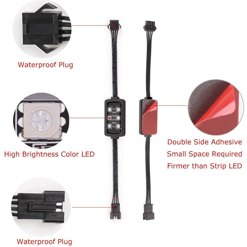 Niscarda Auto Moto RGB LED Int - Rgb Underglow Strip recensione e prezzo