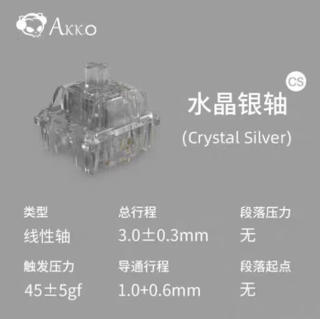 Akko Crystal V3 Interruttore V - Keyboard Gaming Blue Switch recensione e prezzo